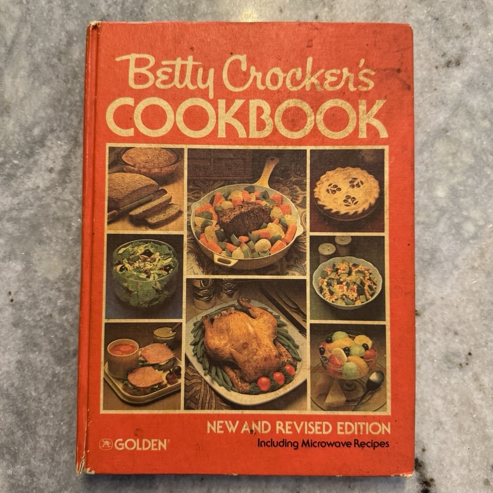 VTG Betty Crocker's Cookbook New And Revised Edition 1978 Hardcover FAIR READ